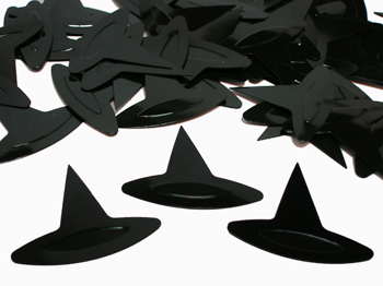Black Witch Hat Confetti